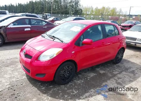 2010 Toyota Yaris from USA, damaged, VIN JTDKT4K34A5298426